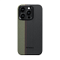 Клип-кейс (накладка) Pitaka Fusion Weaving MagEZ Case 4 для Apple iPhone 15 Pro