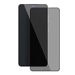 Защитное стекло Otao Privacy 2.5D для Samsung Galaxy A57 / S24 FE / S25 FE / S26 FE, черная рамка