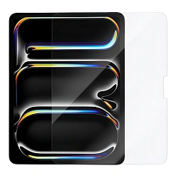 Защитное стекло Otao AR Glass 2.5D для Apple iPad Pro 11" (2024 / 2025) , черная рамка