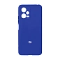 Клип-кейс (накладка) для Xiaomi Redmi Note 12 5G / Poco X5 5G силикон, тёмно-синий