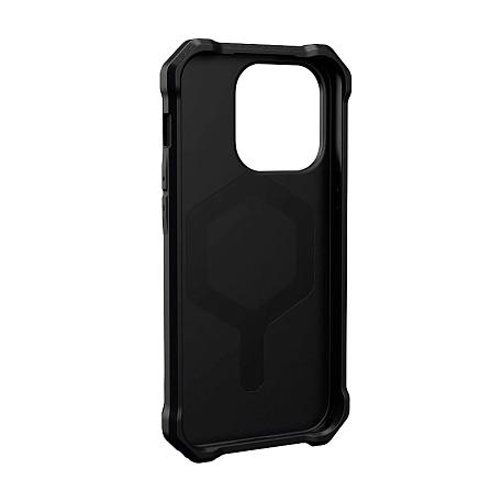 Клип-кейс (накладка) UAG Essential Armor Magsafe для Apple iPhone 14 Pro поликарбонат, чёрный - 4
