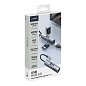 Адаптер-разветвитель для компьютера Deppa USB HUB 3.0 (7в1) серый - 2
