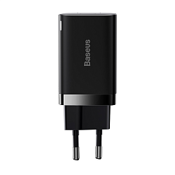 Сетевое зарядное устройство Baseus Super Si Pro Quick Charger 30 Вт чёрный