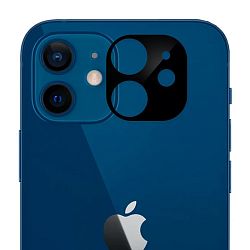 Защитное стекло на камеру для Apple iPhone 12, чёрный 