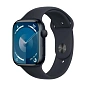 Умные часы Apple Watch Series 9 45mm GPS + Cellular Midnight Aluminium Case Midnight Sport Band M/L
