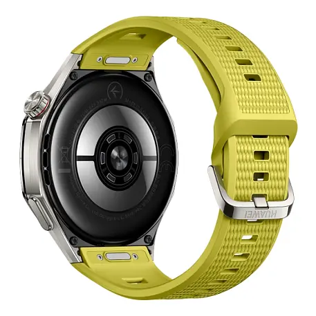 Умные часы Huawei Watch GT 7 Pro 46mm титановый (жёлтый ремешок) - 5