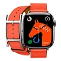 Умные часы Apple Watch Hermes Series 11 42mm GPS + Cellular Silver Titanium Case Orange Field Double Tour Hapi Strap (with Orange Hermès Sport band) - 2
