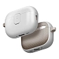 Кобура UNIQ Clyde для Apple AirPods Pro 3 полиуретан, поликарбонат, светло-серый - хаки