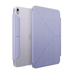 Чехол-книжка c отделением под стилус UNIQ Camden Click для Apple iPad Air 11" (2024 / 2025 / 2026) полиуретан, искусственная кожа, лавандовый