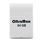 USB-флешка OltraMax 70 64 ГБ, белый