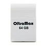 USB-флешка OltraMax 70 64 ГБ, белый - 1