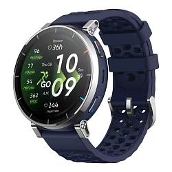 Умные часы Xiaomi Amazfit Active 3 Premium 45mm синий (синий ремешок)