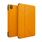 Чехол-книжка UNIQ Ryze для Apple iPad Pro 11" (2020 / 2022) / Apple iPad Air 10.9 (2020 / 2022) (Уценка) оранжевый (хорошее состояние, небольшой участок с изменением цвета от линьки под застежкой)