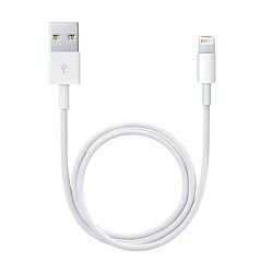 Дата-кабель Apple  Lightning 1 м, белый