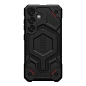Клип-кейс (накладка) UAG Monarch Pro Magsafe для Samsung Galaxy S25 поликарбонат, кевлар, чёрный