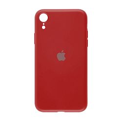 Клип-кейс (накладка) для Apple iPhone Xr силикон, красный