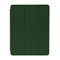 Чехол-книжка c отделением под стилус Smart Case для Apple iPad Pro 13" (2024 / 2025) силикон, серо-зелёный