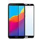 Защитное стекло 3D Classic для Honor 7a / Huawei Y5 2018, черная рамка
