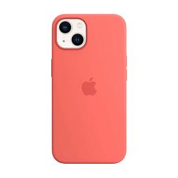 Клип-кейс (накладка) Apple Silicone Case MagSafe для Apple iPhone 13 силикон, Pink Pomelo