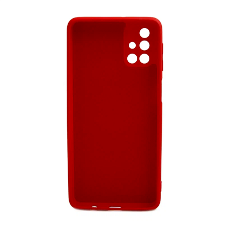 Клип-кейс (накладка) для Samsung Galaxy M31S силикон, красный - 2