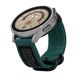 Ремешок Araree Soft Woven для Samsung Watch 20mm нейлон зелёный