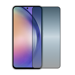 Защитное стекло 3D Privacy для Samsung Galaxy A54 / S23 FE, черная рамка