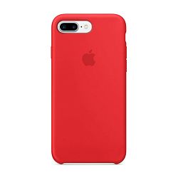 Клип-кейс (накладка) Apple Silicone Case для Apple iPhone 7 Plus / 8 Plus силикон, Red