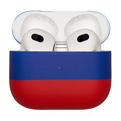 Беспроводные наушники Apple AirPods 3 "Флаг РФ" матовый (MPNY3)