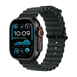 Умные часы Apple Watch Ultra 2 (2024) 49mm GPS + Cellular Black Titanium Case Black Ocean Band