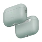 Кобура UNIQ Lino для Apple AirPods Pro 3 поликарбонат, силикон, "ледяной зелёный"