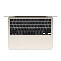 Ноутбук Apple Macbook Air 13" (2025) M4 24 ГБ, 512 ГБ SSD (MC6A4), "сияющая звезда" - 2