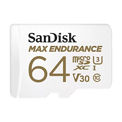 Карта памяти SanDisk Max Endurance Card, 64 ГБ