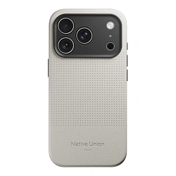 Клип-кейс (накладка) Native Union Active Case для Apple iPhone 17 Pro Max полиуретан, поликарбонат, песочный