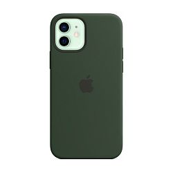 Клип-кейс (накладка) Apple Silicone Case MagSafe для Apple iPhone 12 / 12 Pro силикон, Cyprus Green