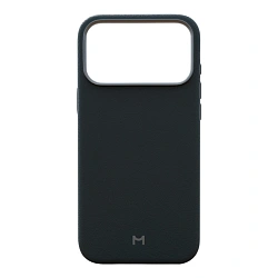 Клип-кейс (накладка) Magssory Eco Leather Case для Apple iPhone 17 Pro экокожа, микрофибра, чёрный