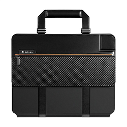 Чехол-сумка Pitaka FlipBook Case для Apple iPad Pro 11" карбон, чёрный