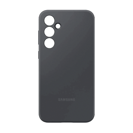 Клип-кейс (накладка) Samsung Silicone Case для Samsung Galaxy S23 FE силикон, поликарбонат, чёрный - 4