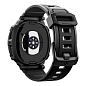 Чехол-бампер с ремешком Spigen Rugged Armor Pro для Samsung Galaxy Watch 8 44mm полиуретан чёрный - 4