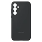 Клип-кейс (накладка) Silicone cover закрытый для Samsung Galaxy A35 силикон, чёрный