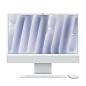 Моноблок Apple iMac 24" M4 (10-core GPU) 16 ГБ, 1 ТБ (Z1EH000V5), серебристый