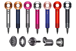 Фен Dyson Supersonic HD08 никель, фуксия