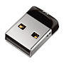 USB-флешка SanDisk Cruzer Fit 32 ГБ, чёрный - 1
