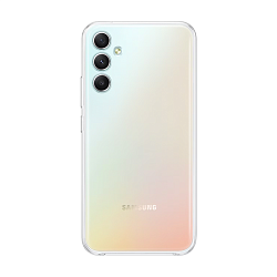 Клип-кейс (накладка) Samsung Clear Case для Samsung Galaxy A34 полиуретан, поликарбонат, прозрачный