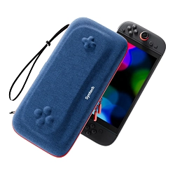 Чехол Syntech для Nintendo Switch 2 ткань, синий