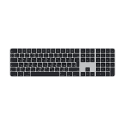 Клавиатура беспроводная Apple Magic Keyboard with Touch ID and Numeric Keypad чёрный