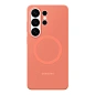 Клип-кейс (накладка) Samsung Silicone Magnet Case для Samsung Galaxy S26 Ultra силикон, коралловый