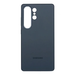 Клип-кейс (накладка) Samsung Silicone Case для Samsung Galaxy S25 Ultra силикон, поликарбонат, чёрный