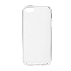 Клип-кейс (накладка) для Apple iPhone 4 / 4s силикон, прозрачный