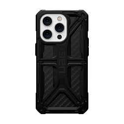 Клип-кейс (накладка) UAG Monarch для Apple iPhone 14 Pro поликарбонат, карбон, чёрный