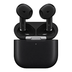 Беспроводные наушники Apple AirPods 5 with Wireless Charging чёрный матовый (полная покраска)